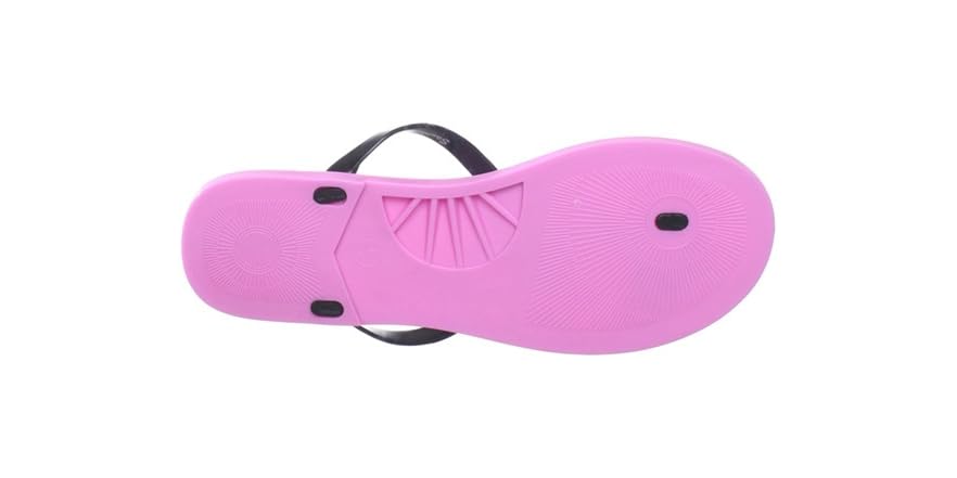 Hello Kitty Women's Gel Flip Flops, Pink