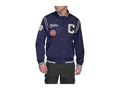 Champion Men Patch Varsity Bomber Jacket