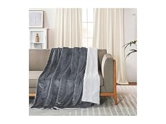 NICETOWN Sherpa Fleece Reversible Blankets Twin
