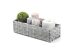 AOZITA Toilet Tank Topper Paper Basket
