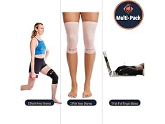 Copper Joe Knee & Full Finger Gloves Bundle