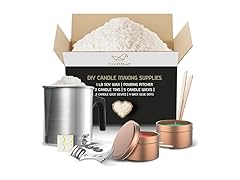 CraftBud DIY 16 Piece Soy Candle Making Kit