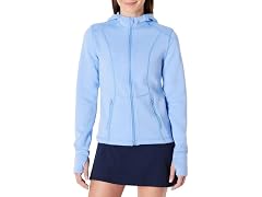 Amazon Essentials Fitted Jacket, Cornflower (XS)