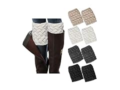 Loritta Women Boot Winter Knit Cuffs Leg Socks