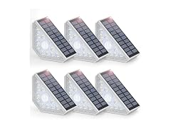 Kondras 6-Pack Solar Step Lights