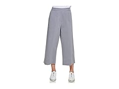 DKNY Pull On Career Pant (XL) Gray