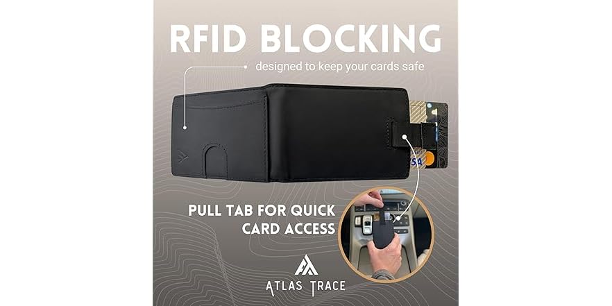 Atlas Minimalist wallet RFID