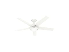Hunter Fan 52" Matte White Ceiling Fan