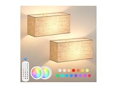 Verron Battery Operated Wall Sconces Set of 2