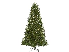 7.5' Peyton Spruce 550 Clear Lights
