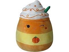 Squishmallows 14" Delindy Orange Pumpkin Spice Latte