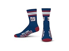 NEW YORK GIANTS 4Stripe Deuce Sock (M)