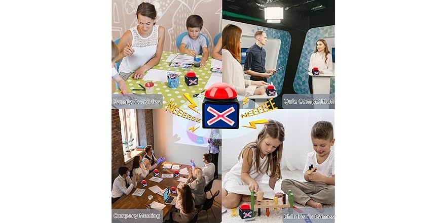 Answer Buzzer Game Buzzer With Lights