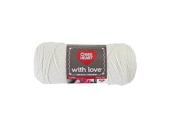 Red Heart With Love Yarn - Eggshell