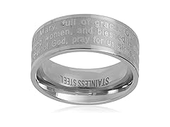 Amazon Essentials Women Steeltime Stainless Ring