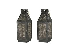 Four Seasons Courtyard Battery Powered LED Lantern