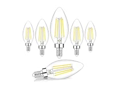 BesLowe B0DHGHL19H 6-Pack E12 LED Bulbs, 5000K