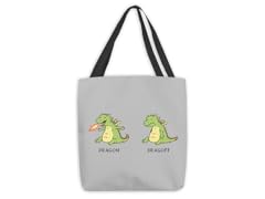 On and Off Medium Tote Bag