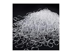 Clear Elastic Hair Bands