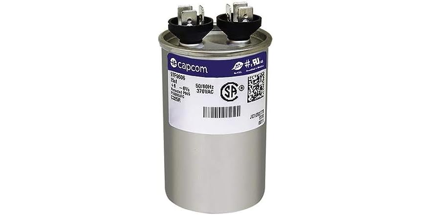 Confezione Da 10 - VIALU - 50 Uf/MFD 370 VAC Volt Condensatore - Foto 8