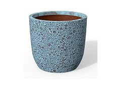 Humid Jade 16.5-Inch Concrete Planter
