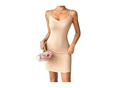 Avidlove Modal V Neck Nightwear Sleeveless Dress