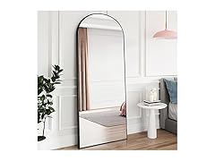 PexFix Full Length Sleek Arched-Top Standing Mirror