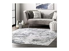 nuLOOM 8' x 10' SpinClean Machine Washable Area Rug