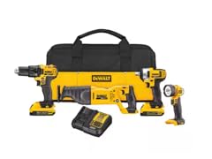DEWALT DCK478D2 20V MAX Lithium-Ion 4 Tool Combo Kit