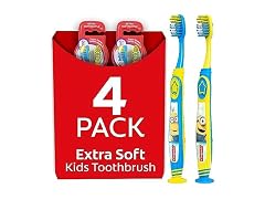 Colgate Minions Extra Soft Kids Toothbrush 4 Pk