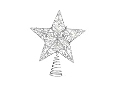 NUOBESTY Christmas Tree Topper Star, Met
