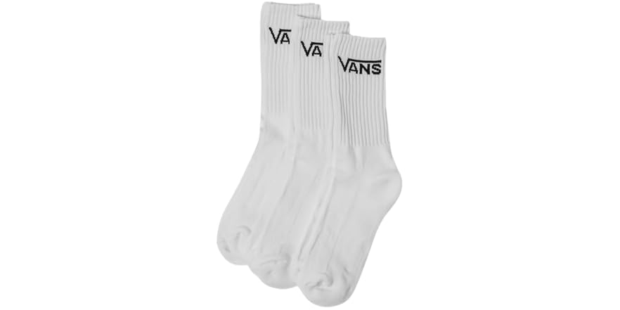 Vans Unisex Classic Crew Socks (3 Pair)