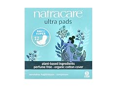 Natracare Ultra Pads, Organic Cotton