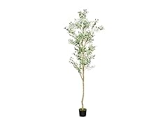 LOVMOR Artificial Olive Tree 7.8ft