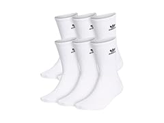 adidas Trefoil (6-Pair) Crew Sock