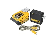 Dewalt DCB094K Battery Charger + USB Wall Charging Kit