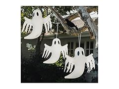 FUNBOY Hanging Ghost Halloween Décor (3PK)
