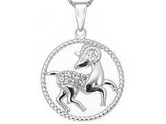 Aries Zodiac Pendant