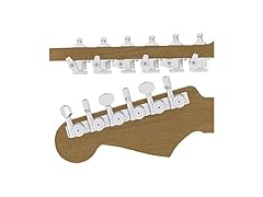 Hipshot Grip-Lock Vintage Staggered Closed Guitar Tuning Machines