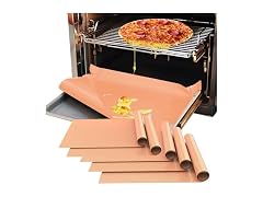 Demiwise 5 Pack Oven Liners for Bottom of Oven