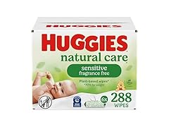 Huggies Natural Care Wipes 288ct