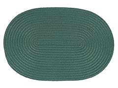 Myrtle Green Braided-Texture Rugs