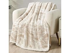 Alaska Sherpa Plush Blanket- Your Choice