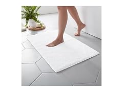 MARTHA STEWART Drylon Microfiber Bath Rug 17"X24"