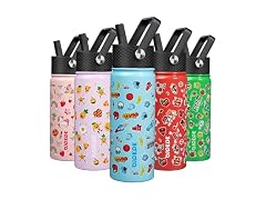 BJPKPK Insulated Water Bottle, 18oz Playground