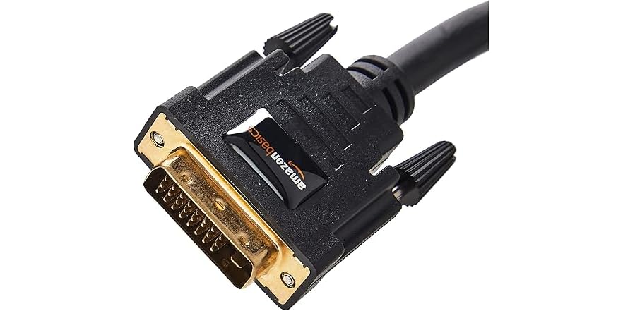 Amazon Basics DVI to DVI Monitor Adapter Cable