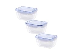 Superio Food Storage Containers, Set of 3 
