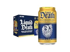 12PK Liquid Death Iced Tea (Black Tea/Lemonade)