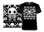 Folk Bat Ugly Halloween Sweater