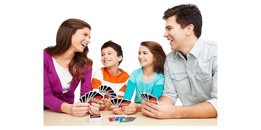 Mattel Games UNO Color & Number Matching Card Game